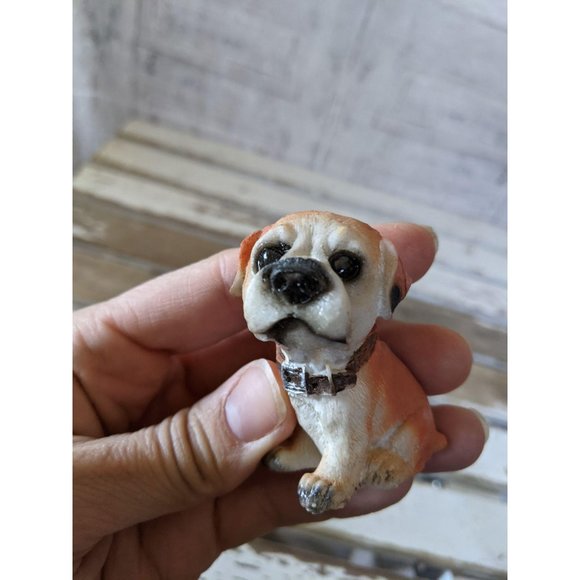figurine Labrador puppy big head dog figurine doll - Picture 5 of 7